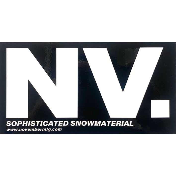 NOVEMBER　ノーベンバー　ステッカー NOVEMBER（ノベンバー） ステッカー LOGO STICKER 32 ロゴステッカー