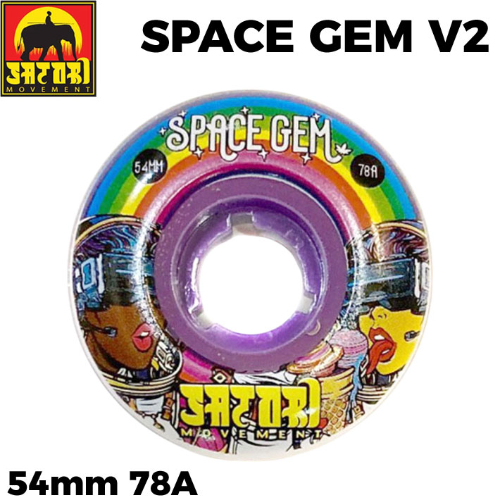 スケートボード ウィール SATORI MOVEMENT WHEEL サトリウィール SPACE