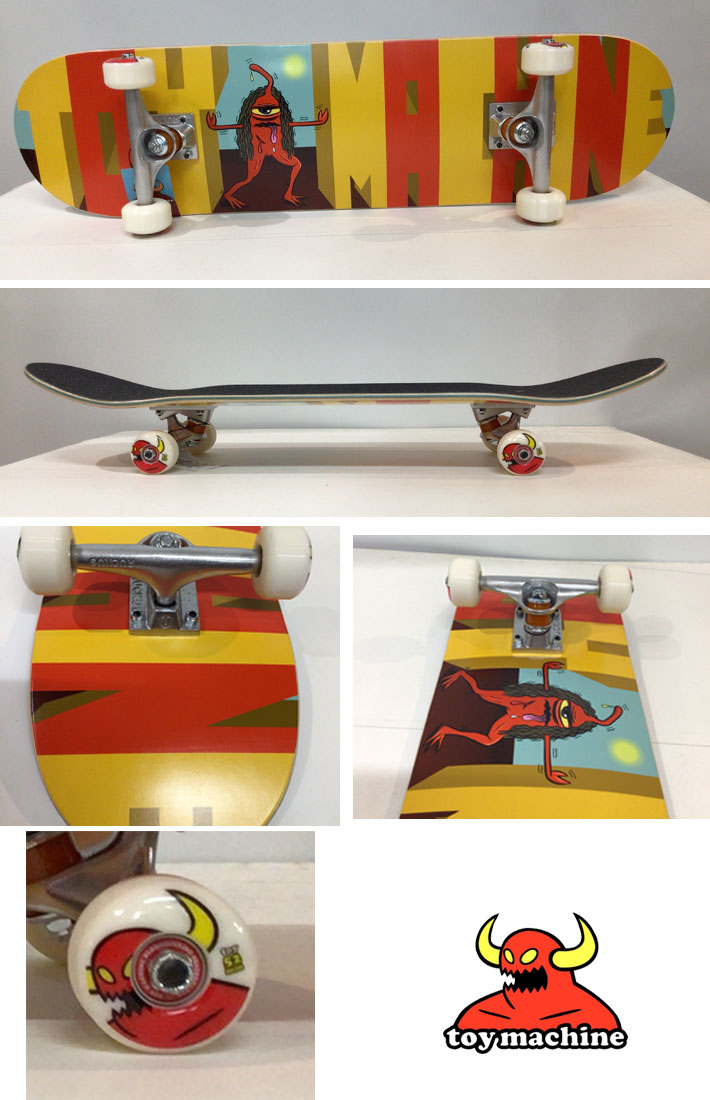 TOY MACHINE トイマシーン スケートボード コンプリート SAMPSON #02