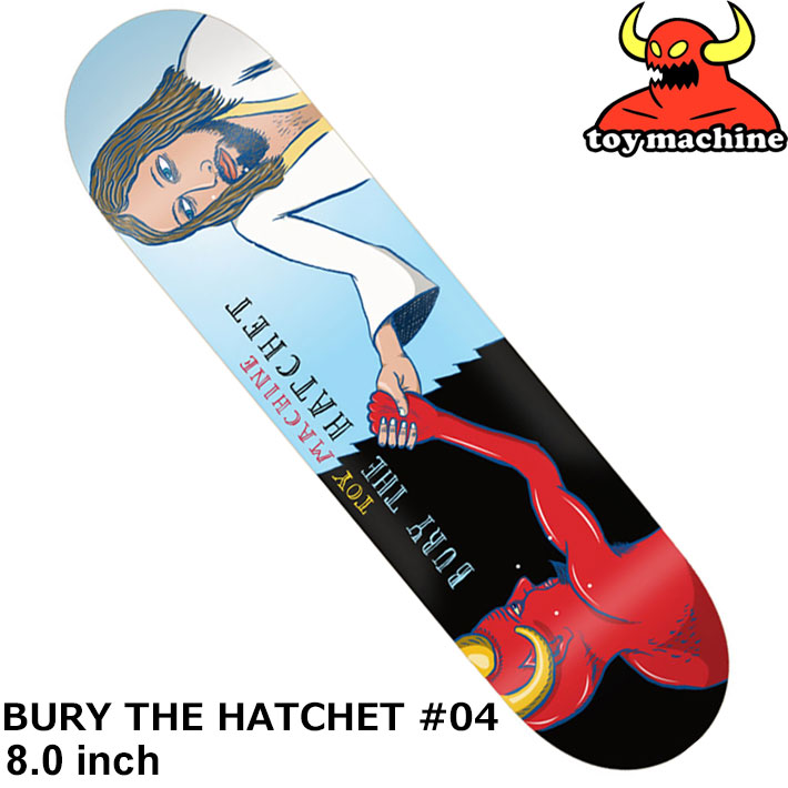 TOY MACHINE トイマシーン デッキ スケートボード DECK BURY THE