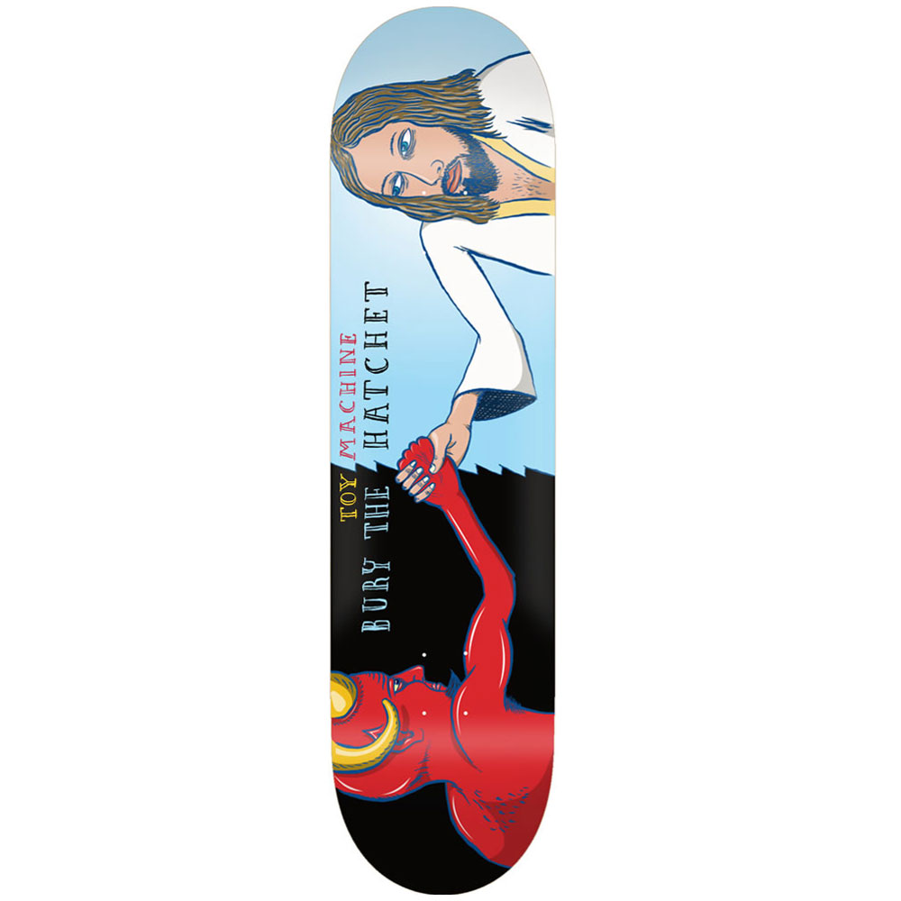 TOY MACHINE トイマシーン デッキ スケートボード DECK BURY THE