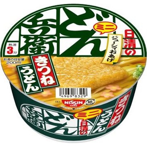 【オフプライス まとめ買い】 日清　どん兵衛　きつねうどんミニ 【購入入数１２個】