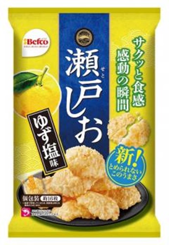 【オフプライス まとめ買い】 栗山　８３ｇ瀬戸しおゆず塩味 【購入入数１２個】