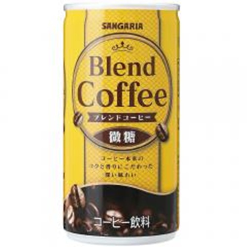 Yahoo! Yahoo!ショッピング(ヤフー ショッピング)【オフプライス まとめ買い】 サンガリア　ブレンドコーヒー　微糖１８５ｇ 【購入入数３０個】