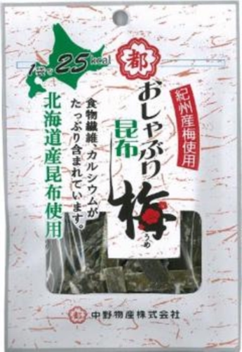 【オフプライス まとめ買い】 中野　おしゃぶり昆布　梅１０ｇ 【購入入数１０個】