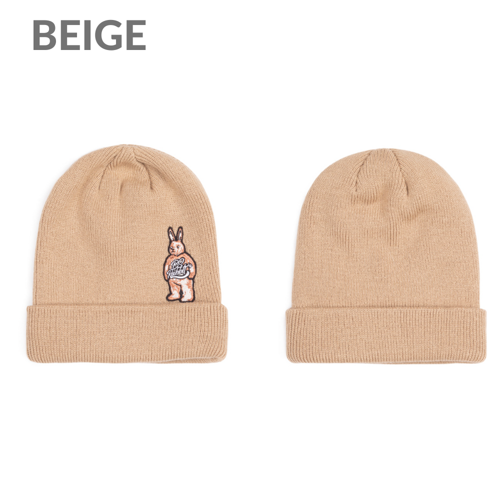 BSRABBIT FOUND BR WAPPEN BEANIE ビーエスラビット ビーニー 帽子