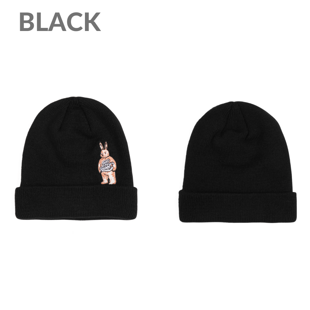 BSRABBIT FOUND BR WAPPEN BEANIE ビーエスラビット ビーニー 帽子