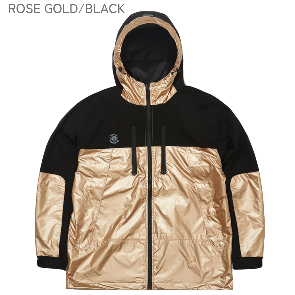 BSRABBIT WINDBREAKER HOODED JACKET ジャケット アウター ウィンドブレーカー メンズ レディース キッズ バイク 秋冬 防水 防風 ブランド 2022 金銀 保温｜foot-print-lab｜03