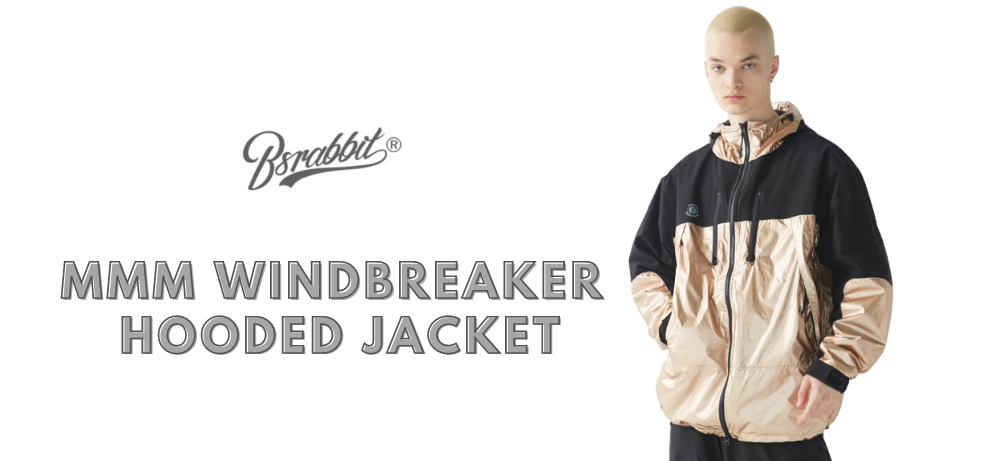 BSRABBIT WINDBREAKER HOODED JACKET ジャケット アウター BSRABBIT WINDBREAKER HOODED JACKET ジャケット アウター
