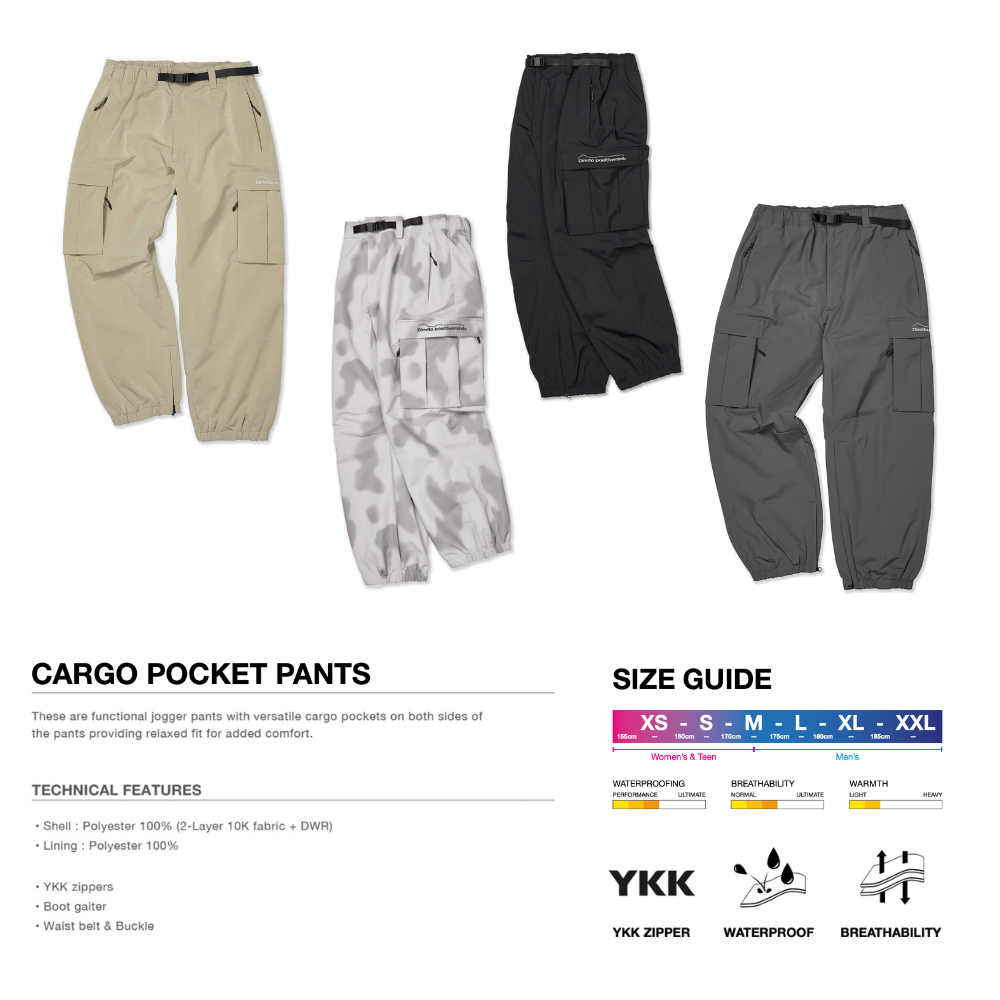 DIMITO CARGO POCKET PANTS カーゴ パンツ ボトムス ズボン