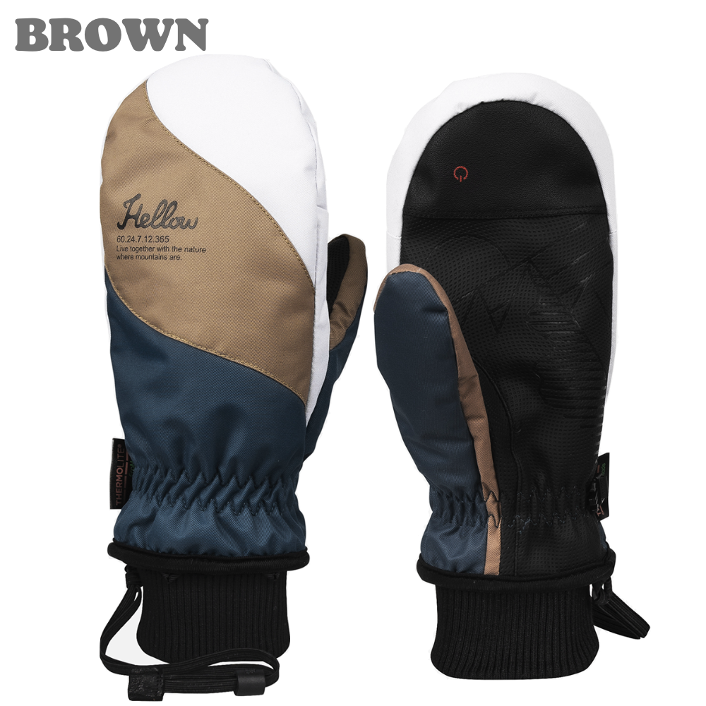 HELLOW SOFT MITT スマホ対応 防水 防寒 グローブ 冬 メンズ