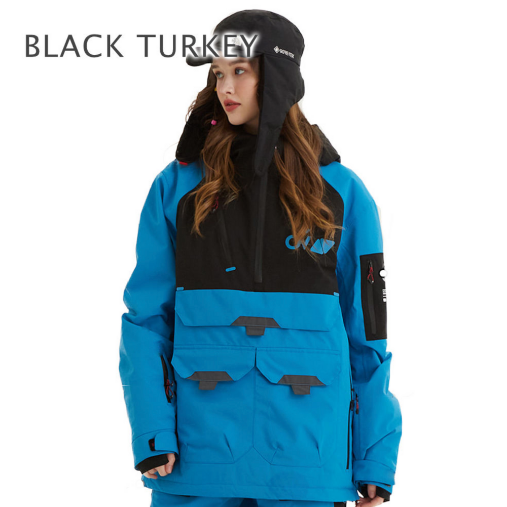 OVYO INTRO PULLOVER JACKET ジャケット アウター ウィンドブレーカー メンズ レディース キッズ パーカ 秋冬 防水 防風 ブランド 2023 保温 黒(12227円)