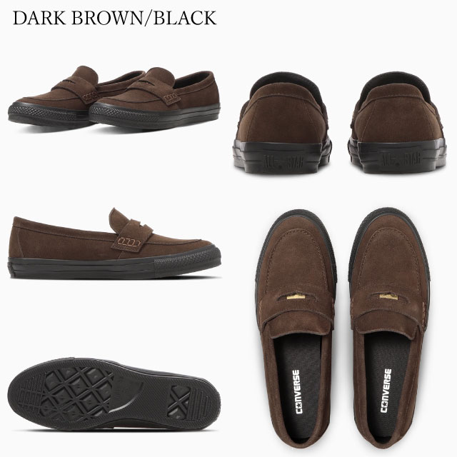 【美品】コンバース オールスター ローファー26.0cm CANVAS ALL STAR コンバース オールスター コインローファー SU