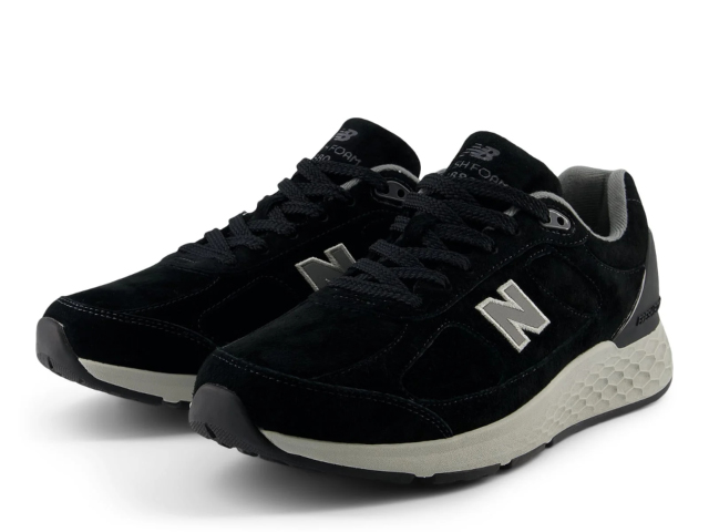 【選べるカラー】ニューバランス メンズ レディース スニーカー UW1880 new balance Fresh Foam UW1880 v1 B1  G1 フレッシュフォーム ブラック グレー D 2E 4E