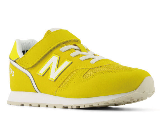 New Balance スニーカー イエロー/グリーン　カマユ New Balance（ニューバランス） キッズ スニーカー 373 new balance