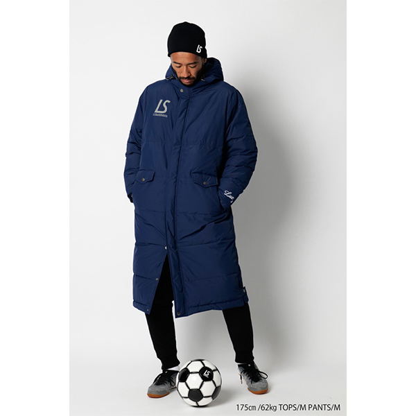 ルースイソンブラ BENCH COAT 大人用 サッカー フットサル 中綿ベンチ