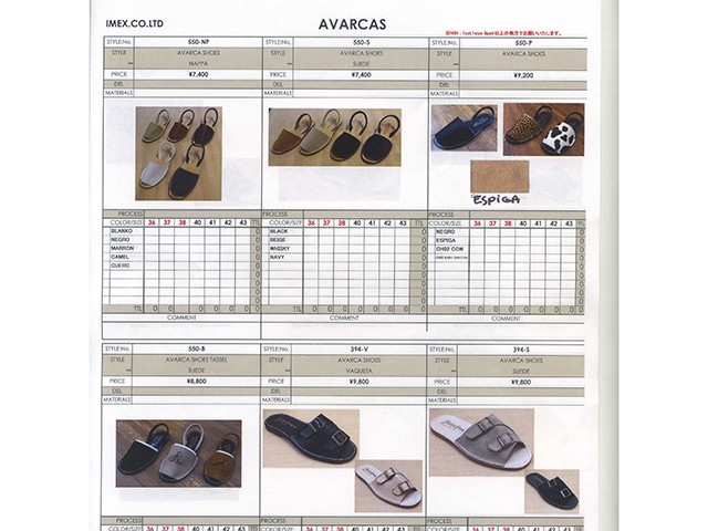 アバルカス AVARCAS アバルカシューズ レザーサンダル メンズ