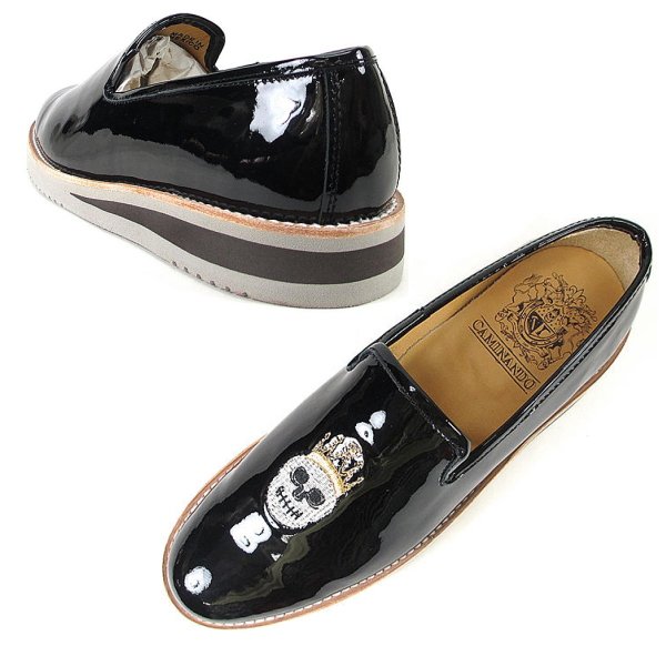 新品！未使用！カミナンド　パテントローファー　エナメル 楽天市場】PRADA プラダ シューズ パテントレザー ローファー