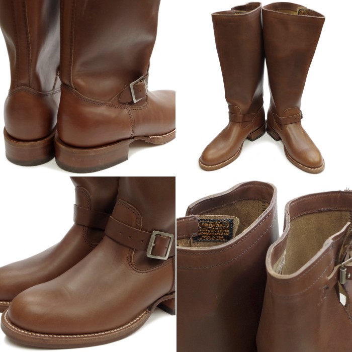 チペワ CHIPPEWA 4578CHO 17-inch “Original” Engineer Boots ［CHOCOLATE］ロング  エンジニアブーツ : chippewa-4578cho : フットモンキーYahoo!店 - 通販 - Yahoo!ショッピング