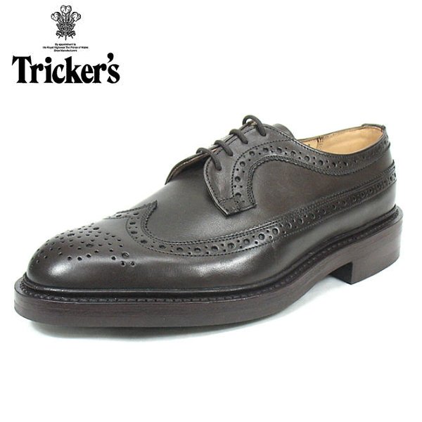 トリッカーズ Tricker's Trickers ウィングチップ Long WingTip Shoes