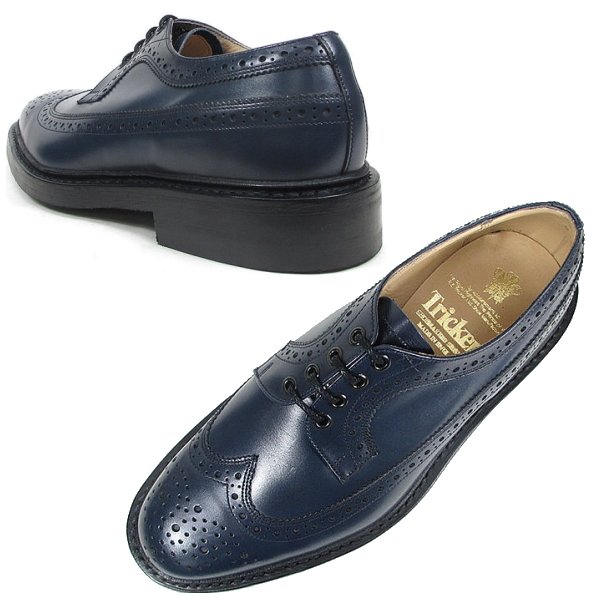 トリッカーズ Tricker's Trickers ウィングチップ Long WingTip Shoes