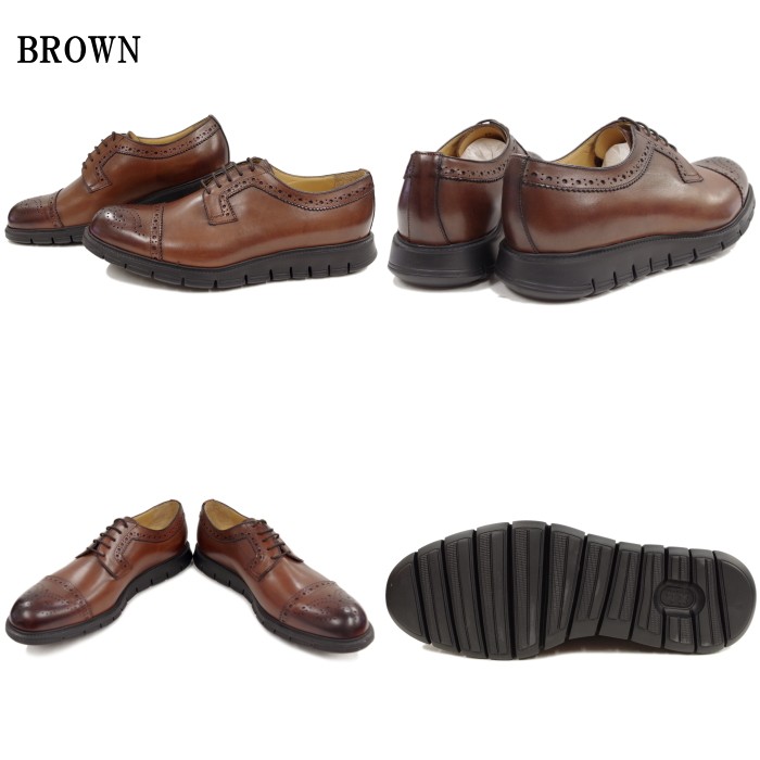 ○○マウリツィオベリーニ MaBellini 605 CAPTOE WINGTIP SHOES