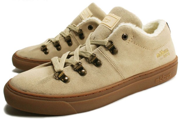 モーブス スニーカー mobus メンズ マウンテンシューズ HUGEL SD ヒューゲル ローカット ボア付き 靴 men's sneaker｜footmonkey｜02