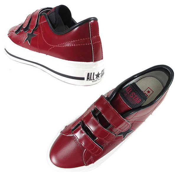 ONE STAR ○○コンバース ワンスター ベルクロ j レザー CONVERSE J V