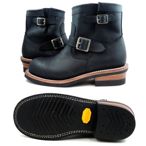 ピストレロ　PISTOLERO エンジニアブーツ ブラック PISTOLERO（ピストレロ） ○○ピストレロ エンジニア エンジニアブーツ