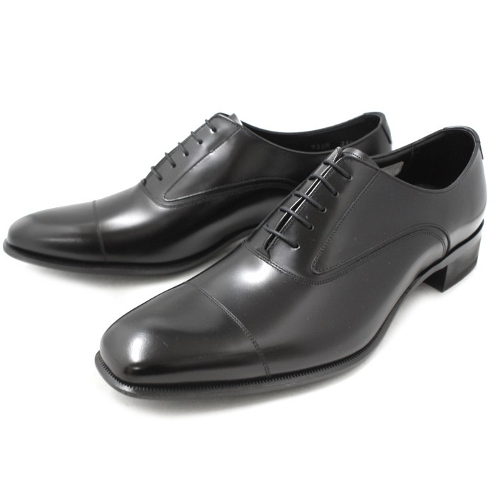 【美品】REGAL 黒 レザー 革靴 26㎝ 725R ストレートチップ REGAL（リーガル） ○○リーガル 靴 メンズ ビジネスシューズ