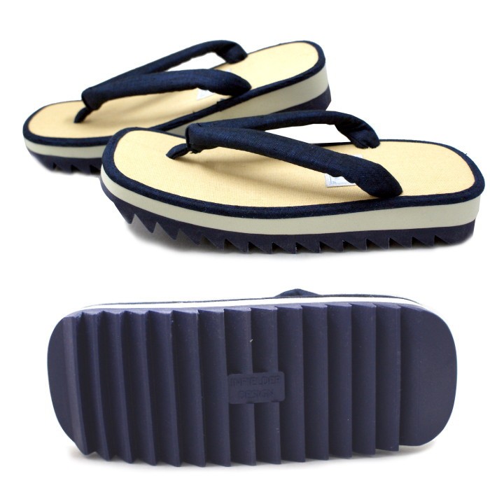 ○○雪駄 日本製 インフィールダーデザイン INFIELDER DESIGN Ripple 