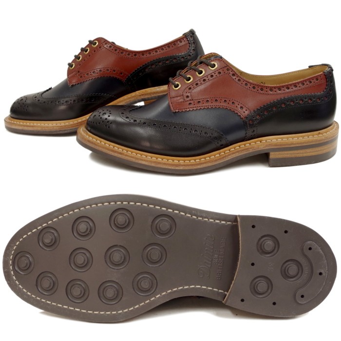 Tricker’s ブラウン　ウィングチップ　8.5 8 1/2 Tricker's ○○正規品 トリッカーズ カントリー ウィングチップ