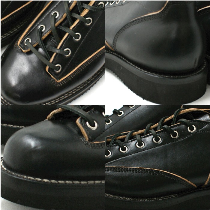 viberg 黒レザーキャップトゥブーツ　サイズ8 美品 VIBERG BOOT ○○ヴァイバーグ VIBERG ブーツ ヴィバーグ ビバーグ