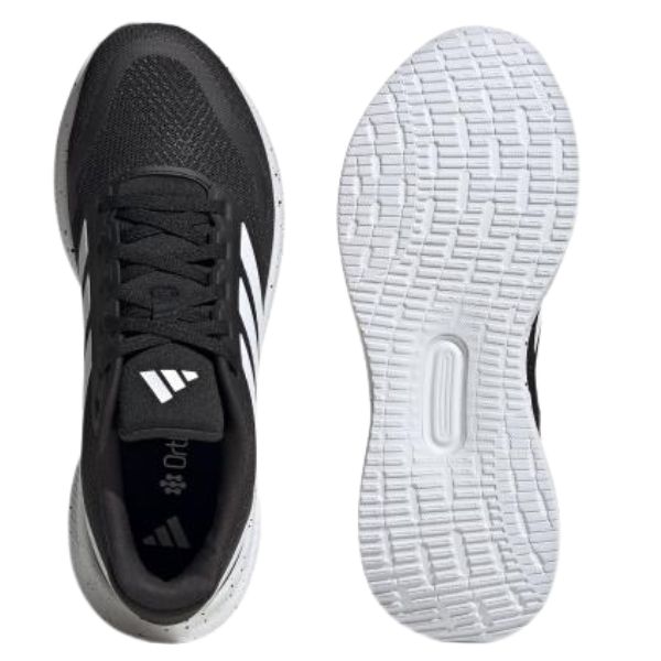 adidas（アディダス） スニーカー レディース 靴 黒 ブラック ホワイト