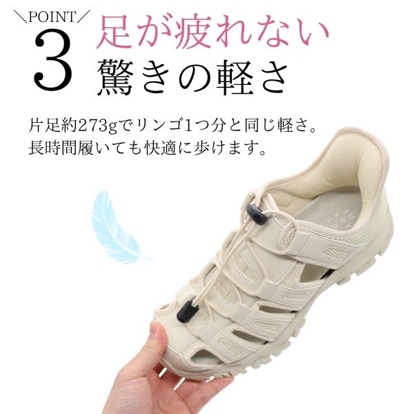 BON VOYAGE サンダル レディース スポーツサンダル スニーカーサンダル