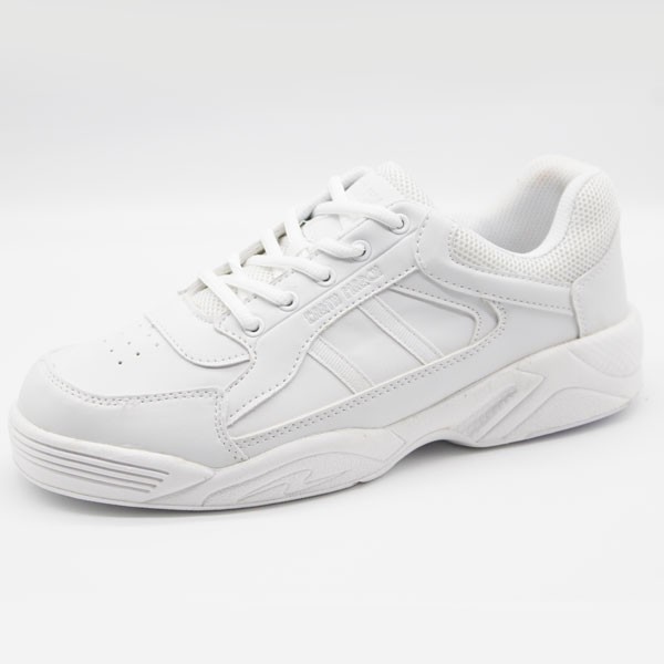 スニーカー メンズ レディース キッズ 靴 子供 白 ホワイト 軽量 軽い 幅広 ワイズ 4e 通学 学校 Earth March Em フットワン Footone 通販 Yahoo ショッピング