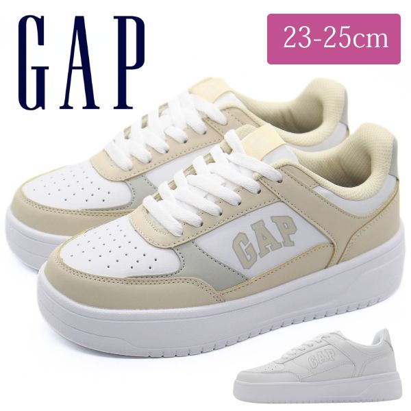 レディース 24点まとめ売り L～LL相当 GAP スニーカー レディース 靴 シューズ 白 ホワイト コート