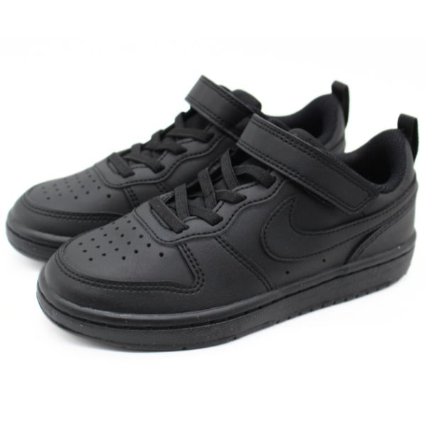 NIKE（ナイキ） スニーカー キッズ ジュニア 靴 黒 ブラック 軽量 軽い