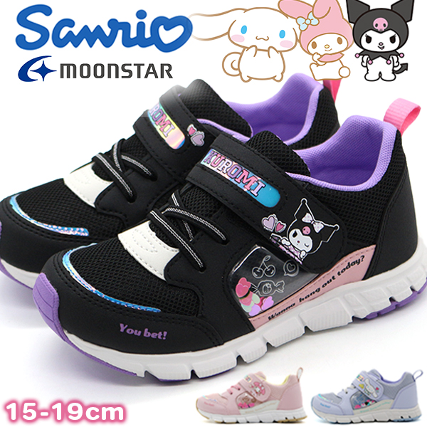 MoonStar（ムーンスター） サンリオ スニーカー キッズ ジュニア 子供