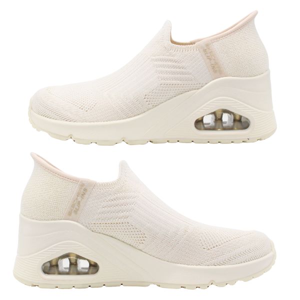 SKECHERS（スケッチャーズ） スニーカー レディース スリッポン 靴 黒