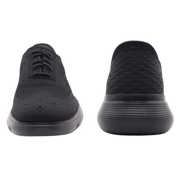 SKECHERS スケッチャーズ スニーカー スリッポン メンズ 靴 黒