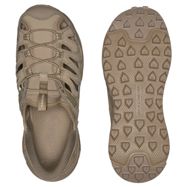 SKECHERS（スケッチャーズ） サンダル メンズ 靴 ブラック 黒 ハンズ