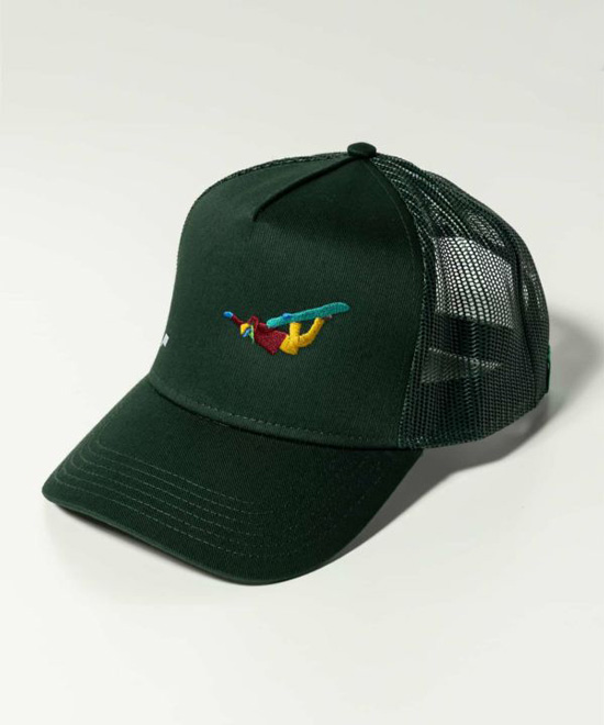 inhabitant インハビタント ISM23HW12 Truckers Cap | inhabitant | 01