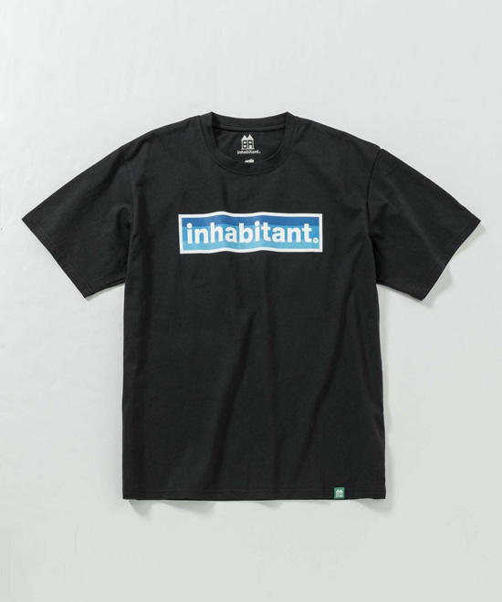 【クリックポスト】対応商品 inhabitant インハビタント Blue Logo T-shirt...