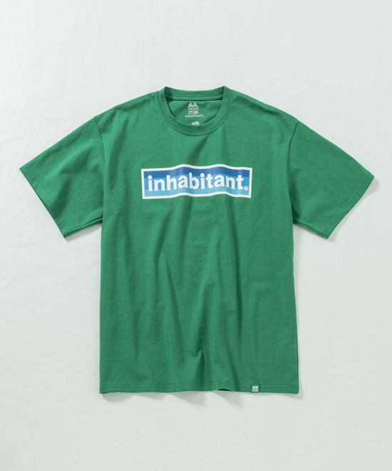 【クリックポスト】対応商品 inhabitant インハビタント Blue Logo T-shirt...