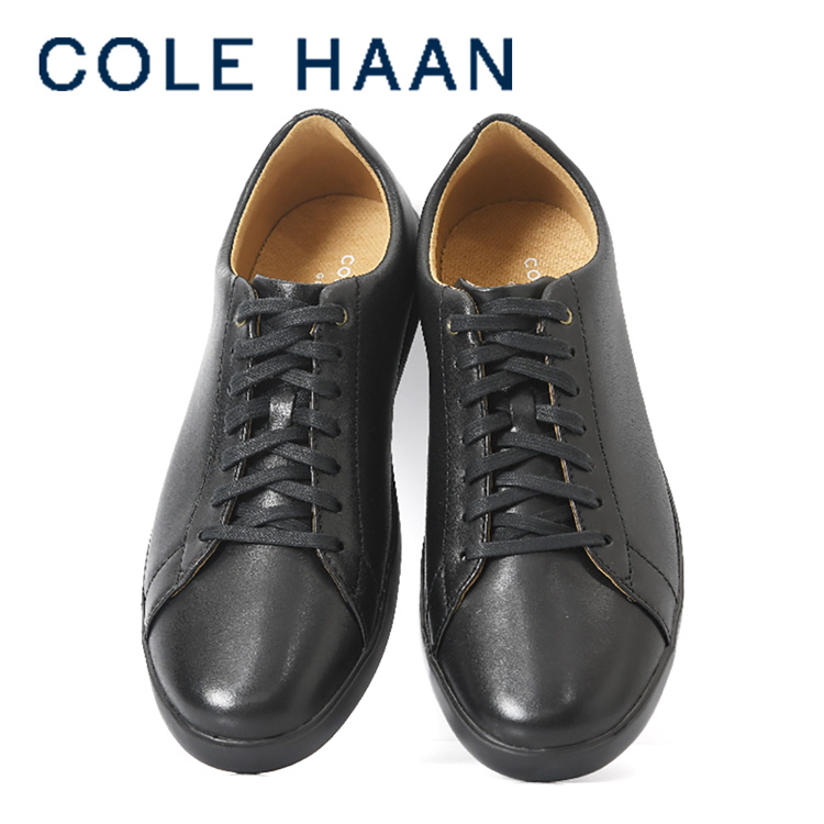 コールハーン スニーカー メンズ ゼログランド 黒 レザースニーカー 26cm 26サイズ 超軽量 おしゃれ ブランド シンプル COLE HAAN  靴 クロスコート レザー 8.5M