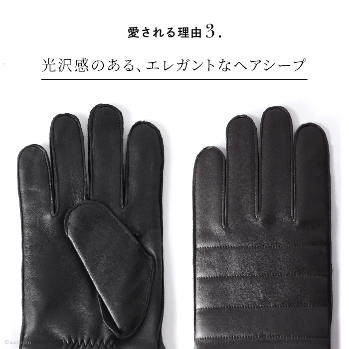 DENTS（デンツ） スマホ対応 本革 耐水 レザー 手袋 メンズ 定年 退職