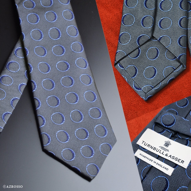 ターンブル＆アッサー（TURNBULL&ASSER） シルク ネクタイ おしゃれ 柄