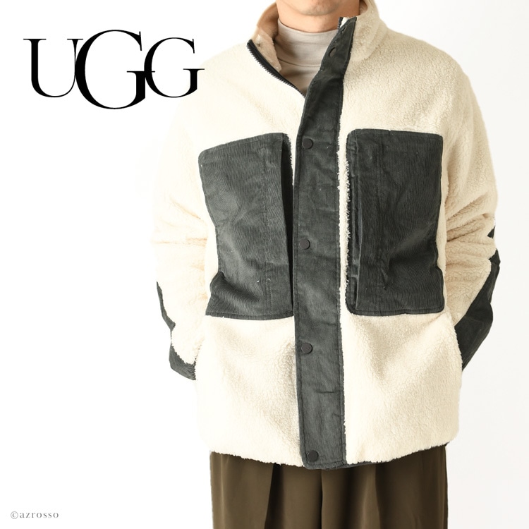 UGG（アグ） フリース 人気 ブランド 冬 アウター 暖かい メンズ 定年