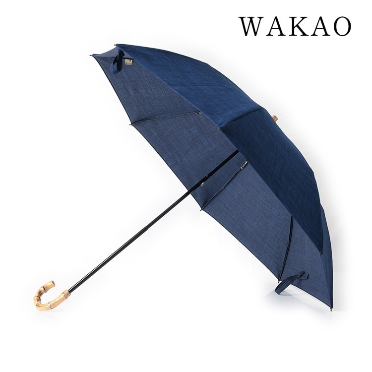 敬老の日 日本製 和傘 日傘 涼しい 折りたたみ傘 おしゃれ 30代 40代 50代 紳士 大人 プレゼント ネイビー ブルー｜fopviva-on-line｜02